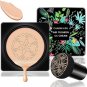Air Cushion CC Cream Mushroom Head Foundation,Matte Even Skin Tone Nude Makeup Base Primer,Moisturiz