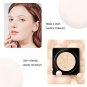 Air Cushion CC Cream Mushroom Head Foundation,Matte Even Skin Tone Nude Makeup Base Primer,Moisturiz