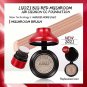 LUOZI Air Cushion CC Cream with Anvanced Concealer Foundation Mushroom Brush Flawess Makeup Moisturi