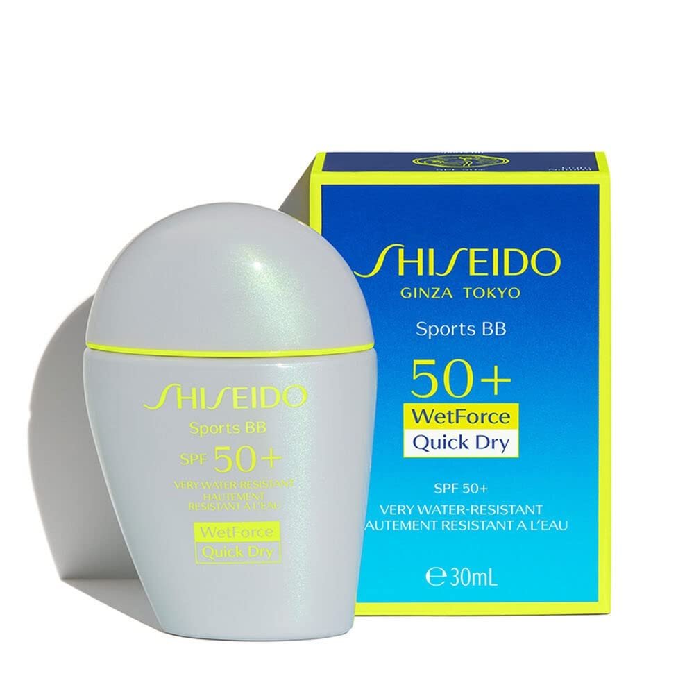 Shiseido WetForce Quick Dry Sports BB SPF50+ Dark 1 Ounce