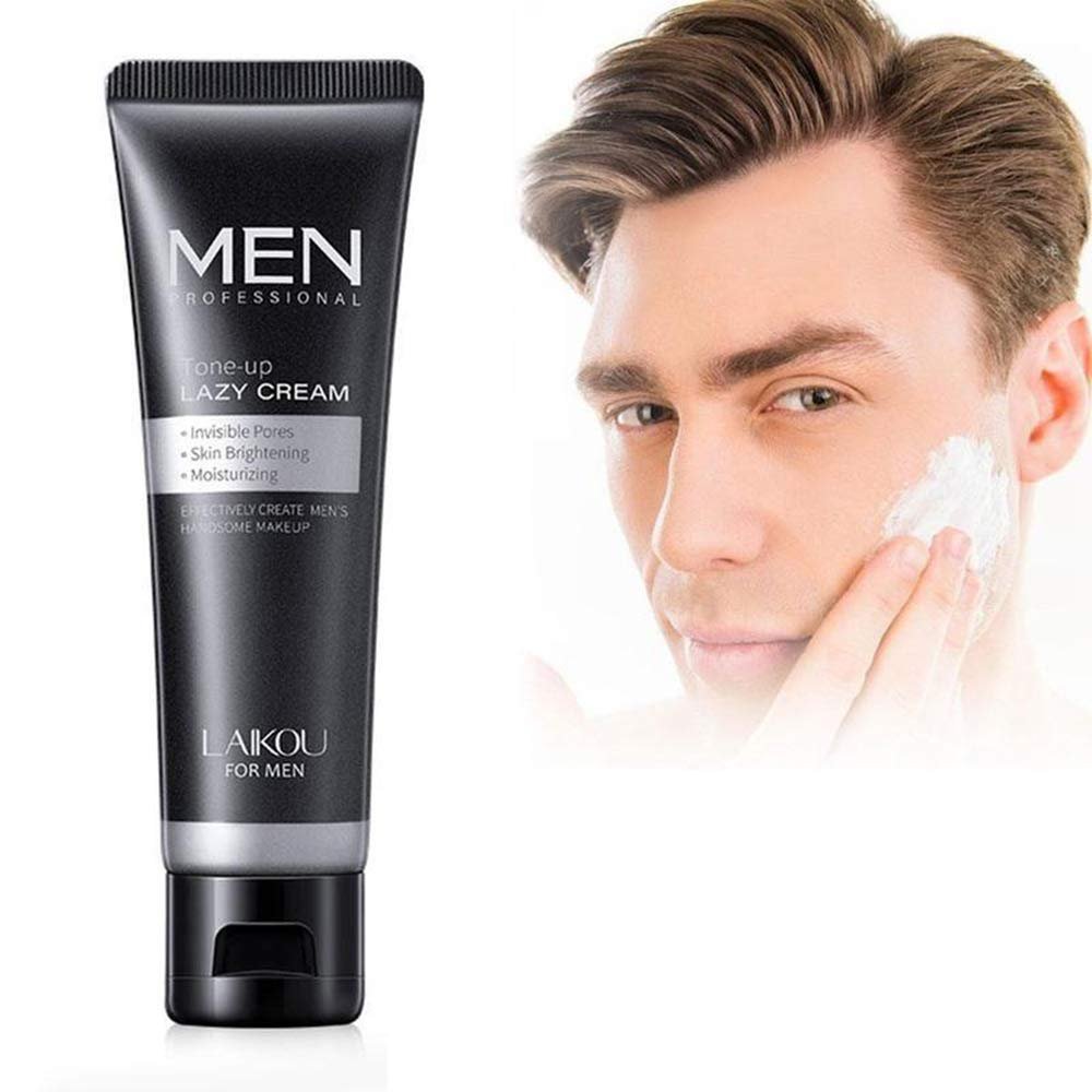 Men Tone Up Face Cream Boy Oil Control Make Up Lazy BB Cream Moisturizing Conceal Pores Covering Imp