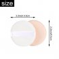 Luckycivia 2.2 Inch 20 Pieces Cosmetic Powder Puff, Soft Sponge Foundation Makeup Tool, BB Cream Fou