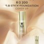 R3 Peptide Enhanced 2 in 1 BB Cream Stick and Makeup Brush, 200ppm 13.5 grams