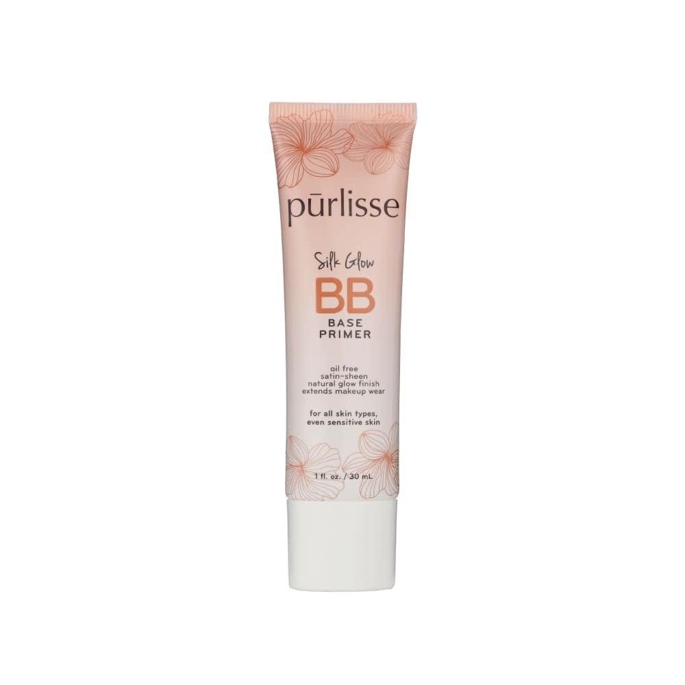 purlisse Silk Glow BB Base Primer: Cruelty-Free & Clean, Paraben & Sulfate-Free, Oil-Free, Illuminat