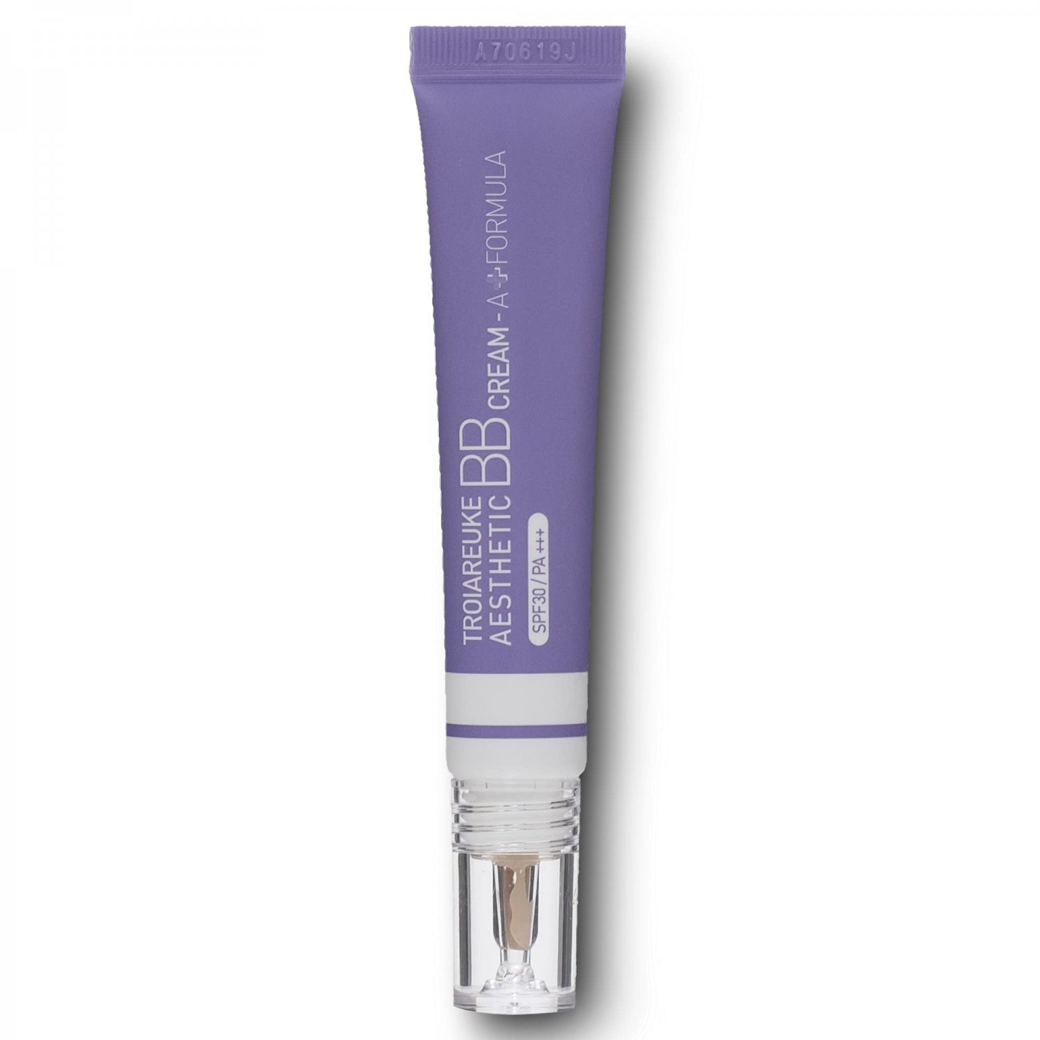TROIAREUKE Aesthetic BB Cream A+ Formula (21 Beige) SPF30 PA+++, Lightweight Blemish Balm, Tinted Mo