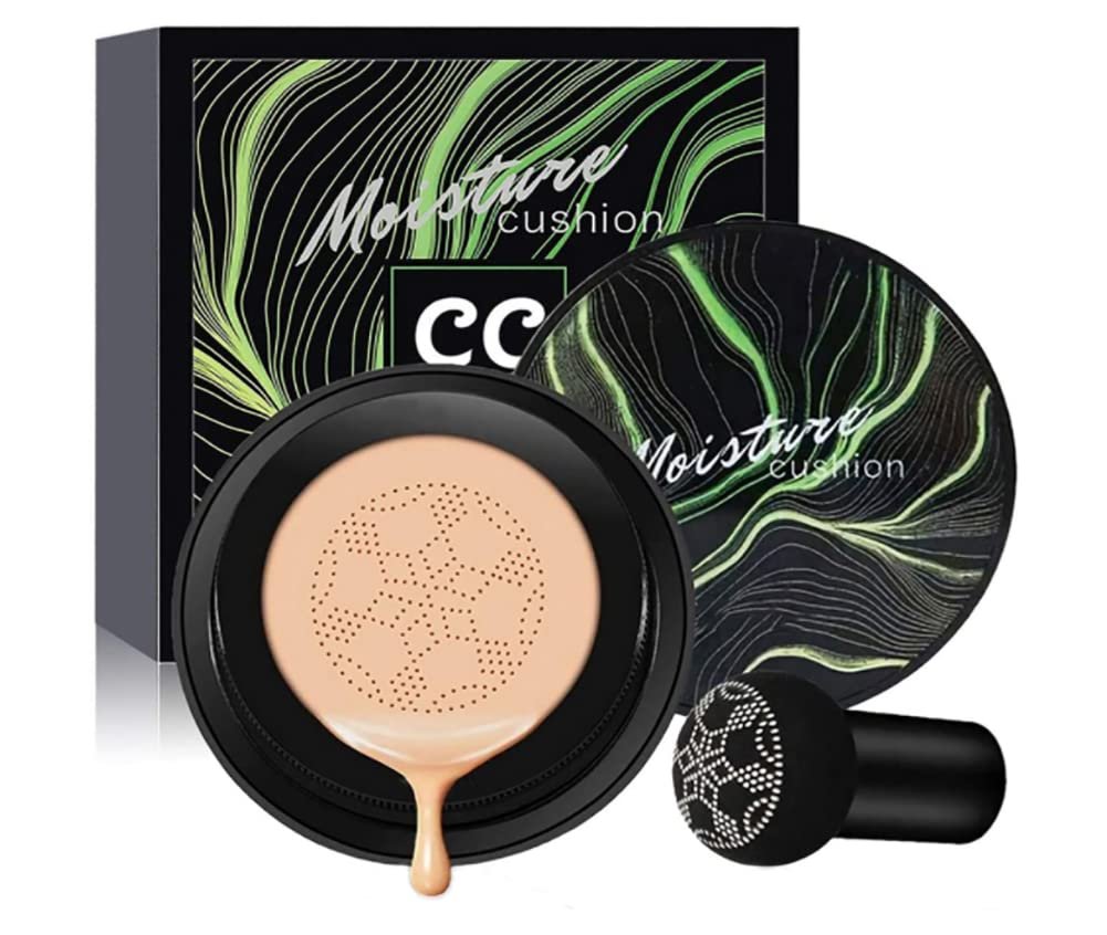 Mushroom Head Air Cushion CC Cream Mushroom Head Foundation BB Cream Concealer Long-lasting Nude Mak