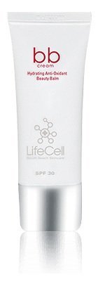 LifeCell Hydrating Anti-Oxidant Beauty Balm, Light - 1 oz - Lightweight BB Cream with Green Tea Extr