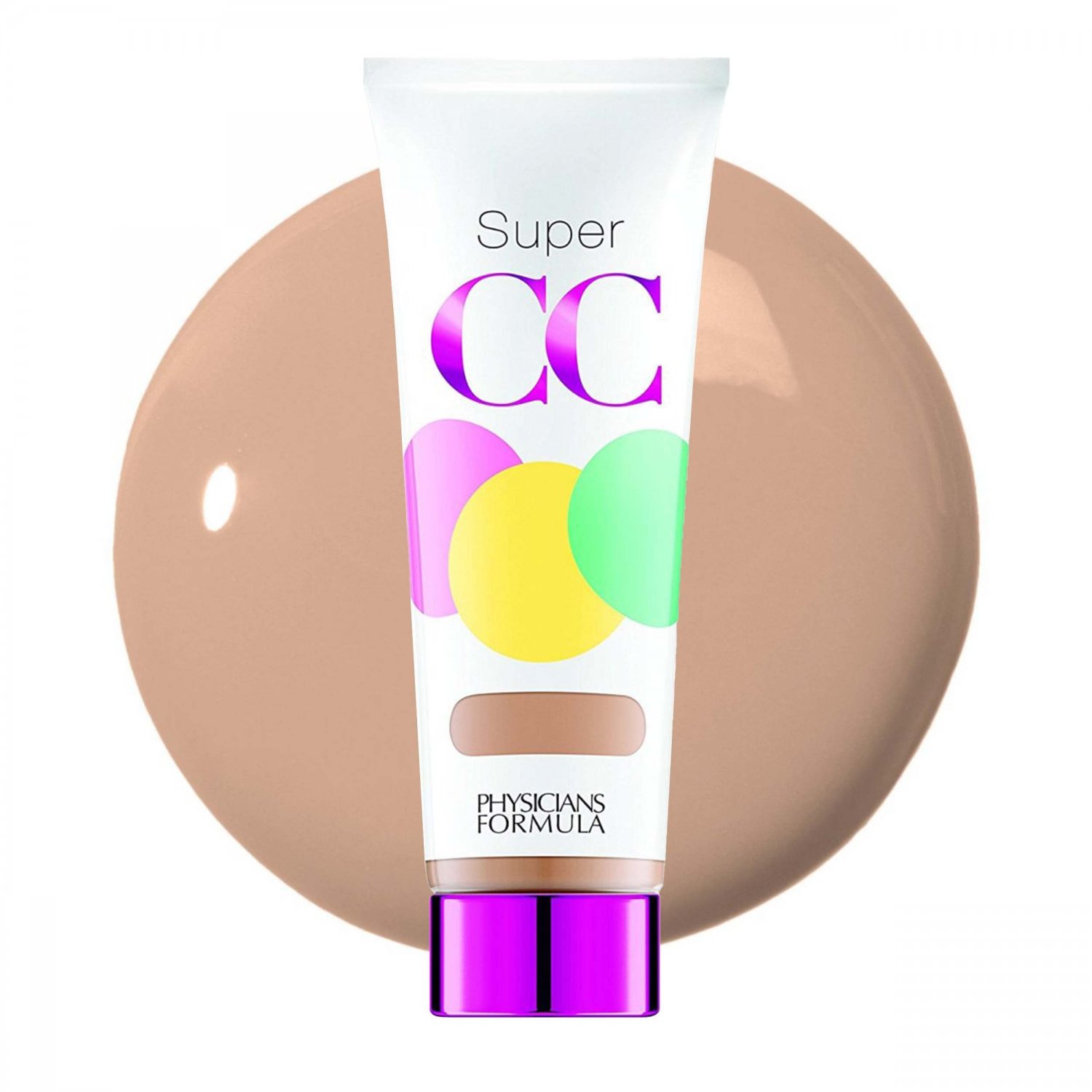 Physicians Formula Super CC Cream Color-Correction and Care Cream SPF 30, Light/Medium