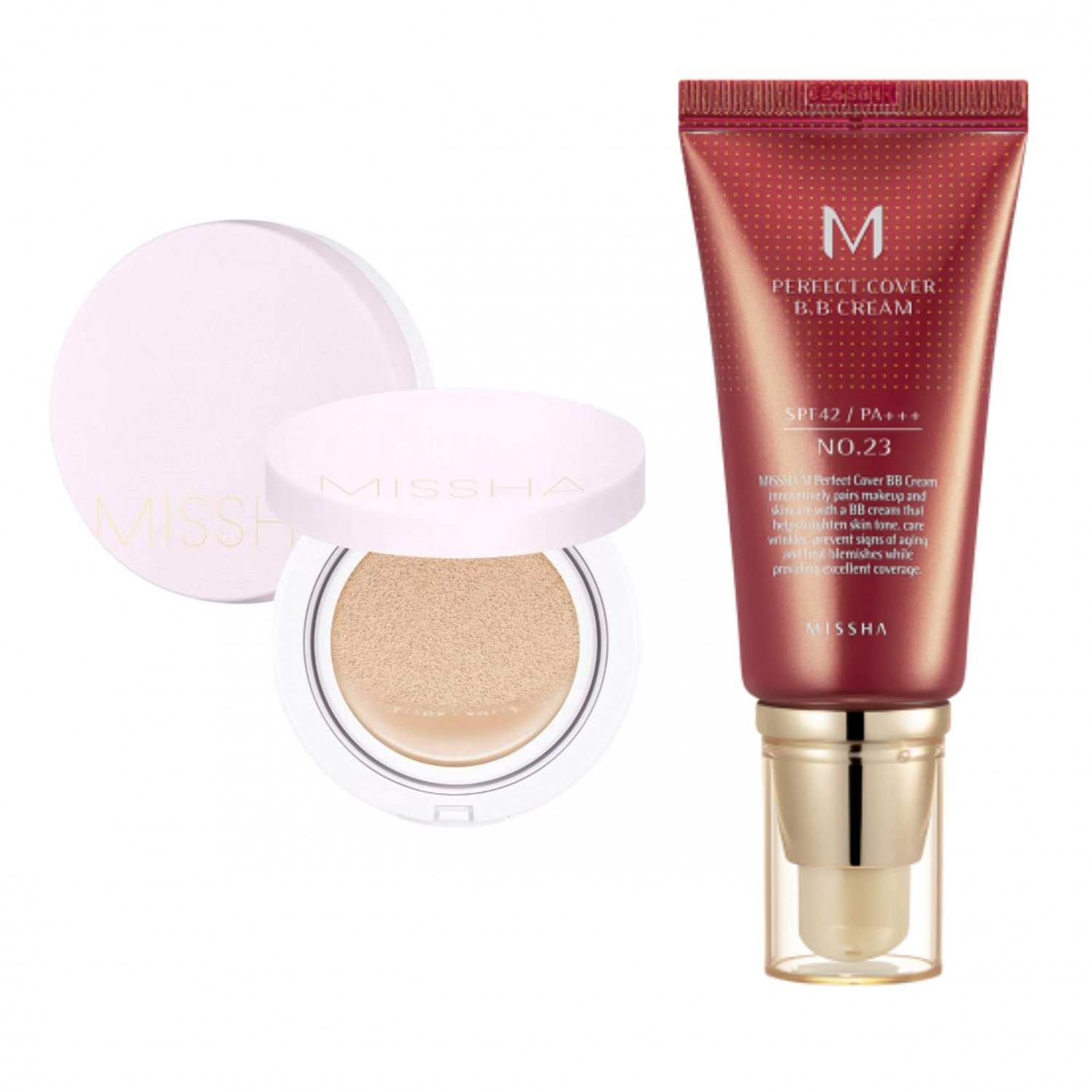 Missha No.23 Bundle Magic cushion & BB Cream