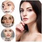 BB Cream Foundation Makeup,Natural Concealer Oil Control Brightens Skin Tone Color Correcting Cream,
