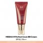 Missha M Perfect Cover BB Cream SPF 42 PA+++(#21 Light Beige), Amazon Code Verified for Authenticity
