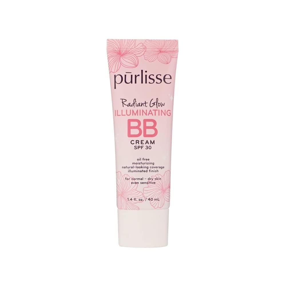 Purlisse Radiant Glow Illuminating BB Cream Spf30 (Fair) Hydrating and Moisturizing Natural Organic 