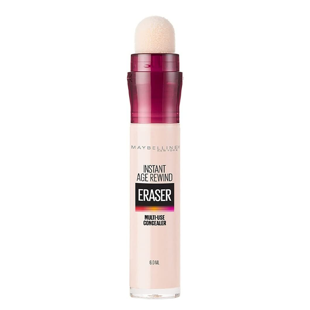 Maybelline Instant Age Rewind Eraser Dark Circles Treatment Multi-Use Concealer, 110, 1 Count (Packa