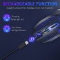 VersionTECH. Wireless Gaming Mouse, Rechargeable Computer Mouse Mice with Colorful LED Lights, Silen