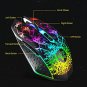 VEGCOO Wireless Gaming Mouse, Rechargeable Gaming Mouse, Silent Optical Mice with 2.4G USB Receiver,