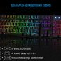Gaming Keyboard Mouse and Headset with mic Combo USB Wired RGB Backlit Gamer Bundle Compatible with