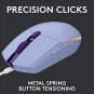 Logitech G203 Wired Gaming Mouse, 8,000 DPI, Rainbow Optical Effect LIGHTSYNC RGB, 6 Programmable Bu