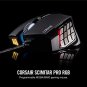 Corsair Scimitar Pro RGB - MMO Gaming Mouse - 16,000 DPI Optical Sensor - 12 Programmable Side Butto