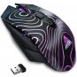 SOLAKAKA Wireless Bluetooth Gaming Mouse, Rechargeable Computer Mice with LED Backlit, Side Buttons,