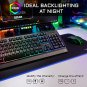 THE G-LAB Combo Tungsten - Backlit Wireless Gaming Keyboard and Mouse Set ? QWERTY Wireless Gaming K