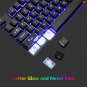 RGB Gaming Keyboard and Colorful Mouse Combo,USB Wired LED Backlight Gaming Mouse and Keyboard for L