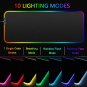 FELiCON Wired Game Keyboard and Mouse Combo, RGB LED Backlit Mechanical Feel Keyboard with Hand Rest