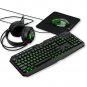 Gaming Keyboard and Mouse and Headset and Mouse Pad, X9 Performance 4 in 1 RGB Gaming Bundle Set Up 