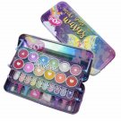 Girl beauty kit and makeup set with tin case