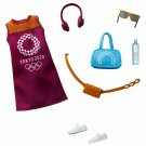 Tokyo 2020 Olympics Barbie Outfit with Accessories