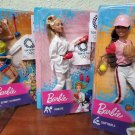 2020 TOKYO Olympics Barbie Set Softball, Karate, Sport Climbing