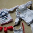 Karate Barbie Doll Clothes  2020 Tokyo Olympics Jacket Medal Martial Arts