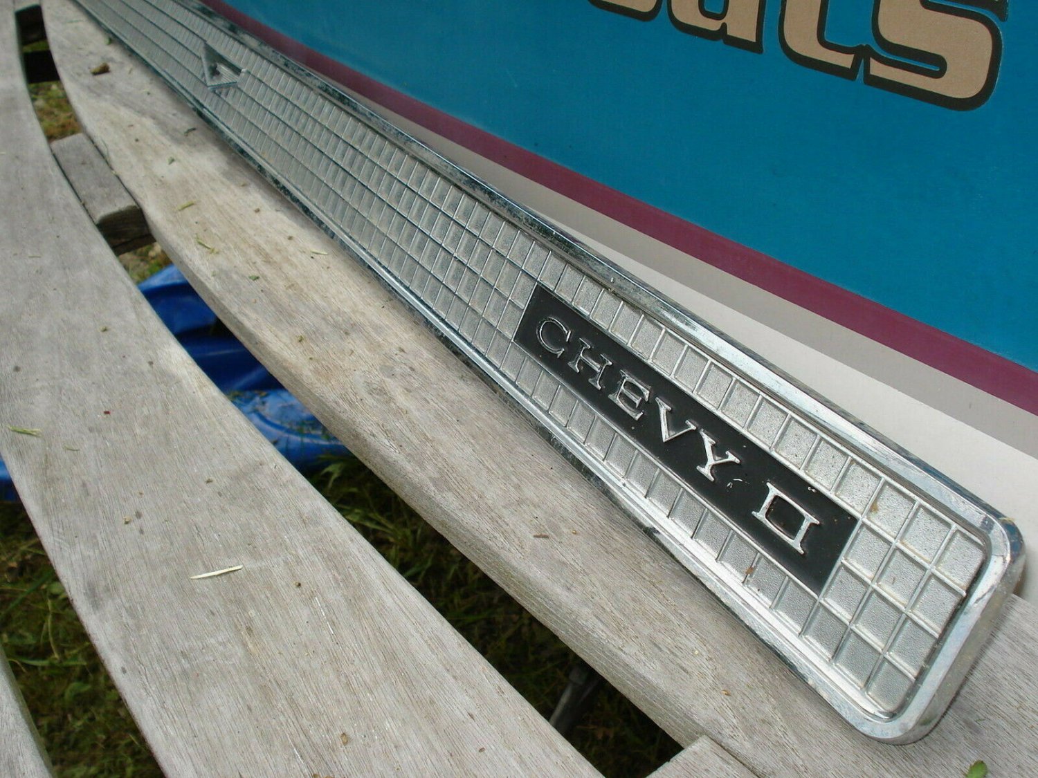 Chevy 2 Deck Lid TRIM Plate