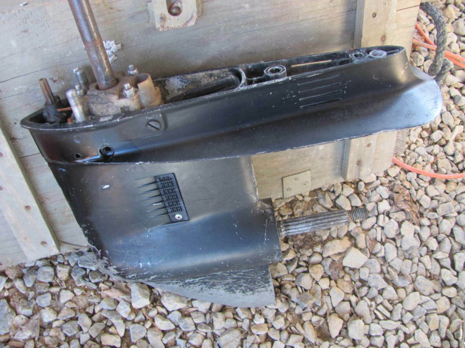 Mercury 50 Hp. LOWER UNIT 1973
