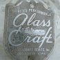 Glass Craft Boat Emblem 2 5/8 x 2 Fort Dodge Iowa