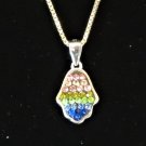 Multicolor Stone Hamsa
