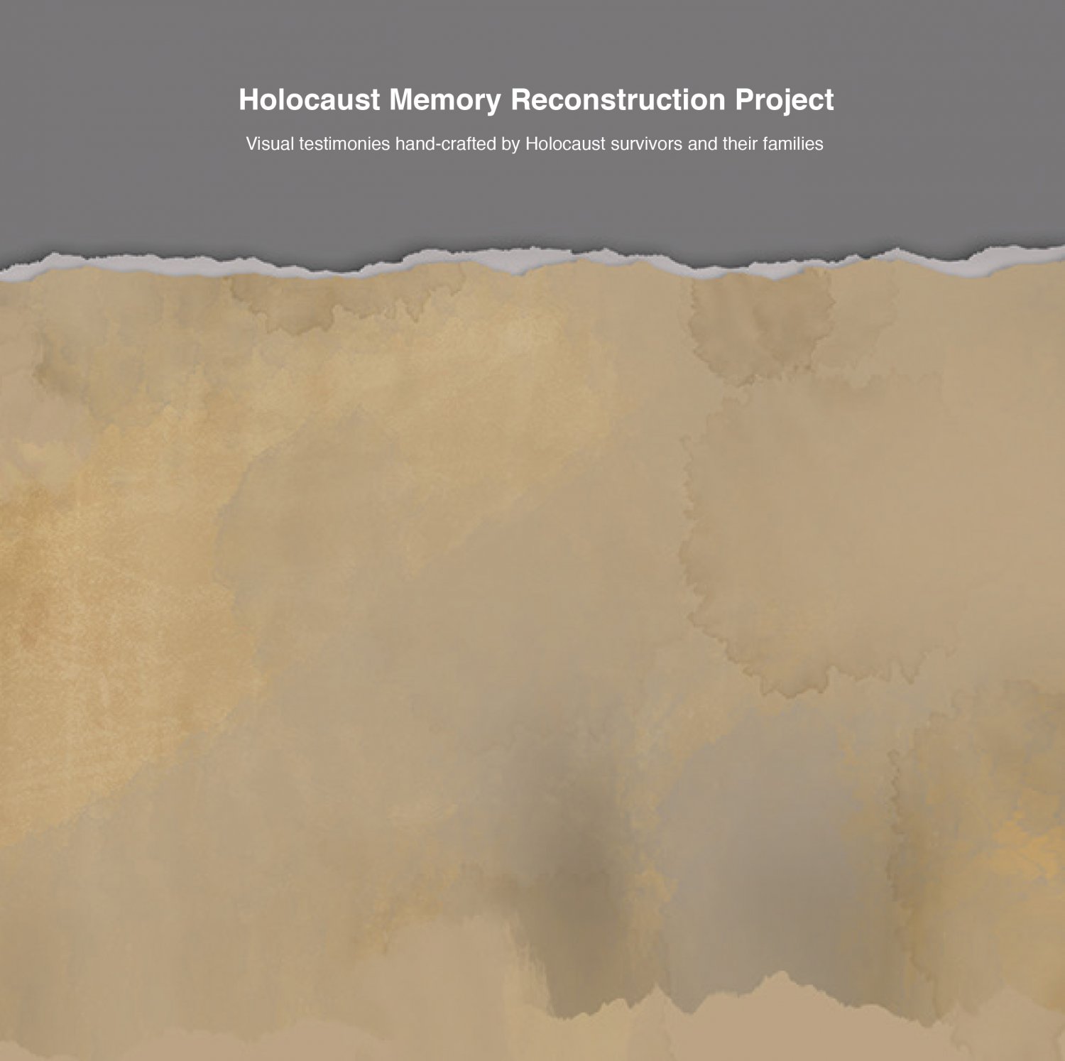 Holocaust Memory Reconstruction Project