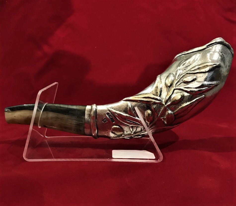 Shofar with Silver