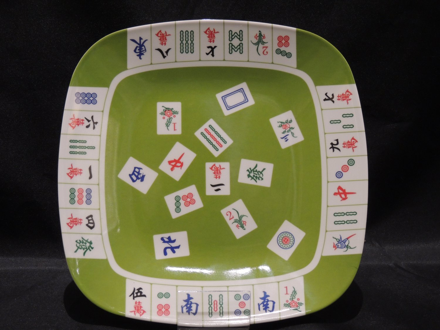 Mah Jongg Luncheon Plate