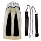 New 100% Original Brand-New Horse Hair Long Sporrans with Chain & Belt