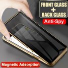 1/17  360° Anti Spy Privacy Glass Magnetic Case Cover For iPhone 11 Pro XS Max X XR 8+