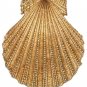 14 kt Gold Clam Shell Pendant  SALE ITEM