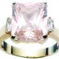 Rhodium Sparkle Ring
