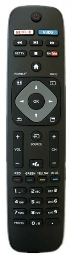 Philips LCD LED Smart TV 40PFL5705DV/F7 Remote Control