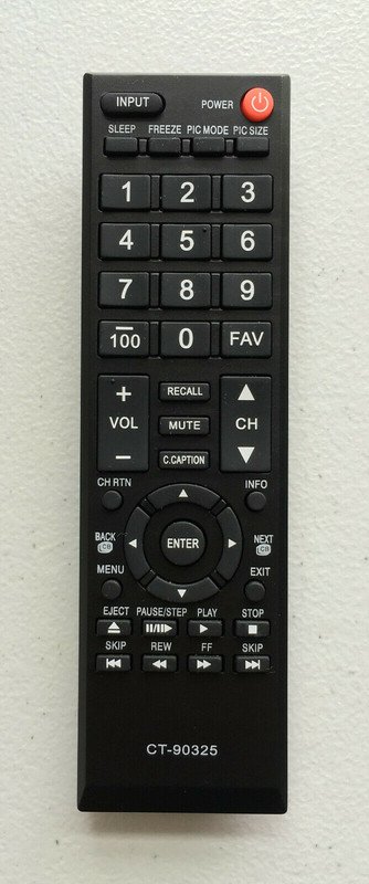 TV Remote Control CT-90325 For Toshiba 32C120U
