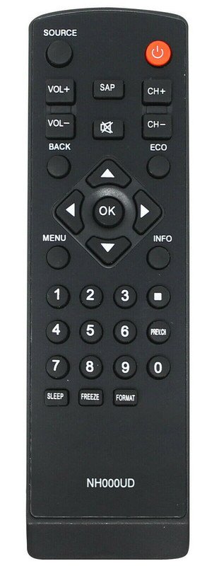 LC320EM1 Remote for Sylvania Emerson TV LC320EM2 LC320EM1 LC401EM3F