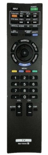 Sony TV RM-YD040 Remo Te Control Remote KDL-55W790B