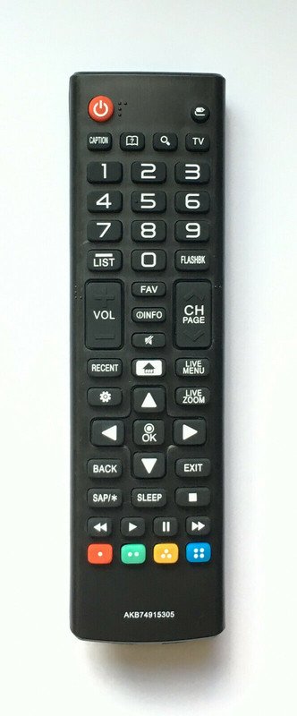 TV Remote 47LE7300 For LG TV