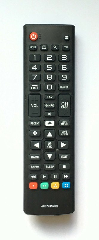 TV Remote 55LD520 For LG TV