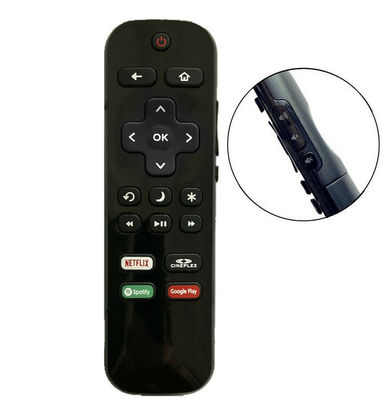 Insignia Roku TV Spotify Netflix Remote Control (55"") NS-55DR420NA16