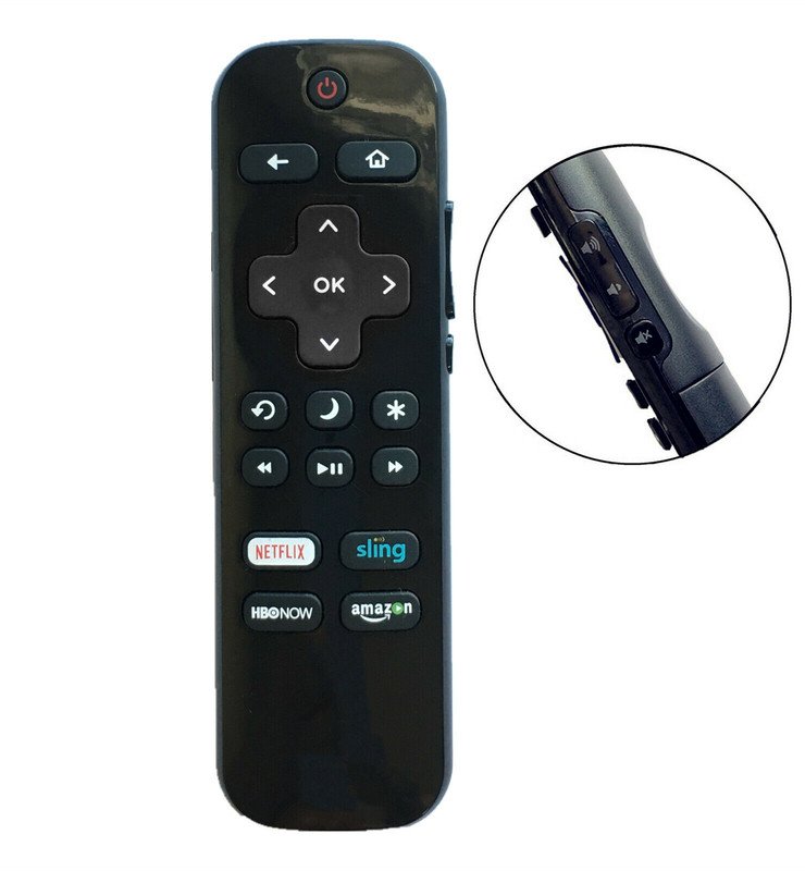 Remote 55H4 for Sharp Roku Smart TV